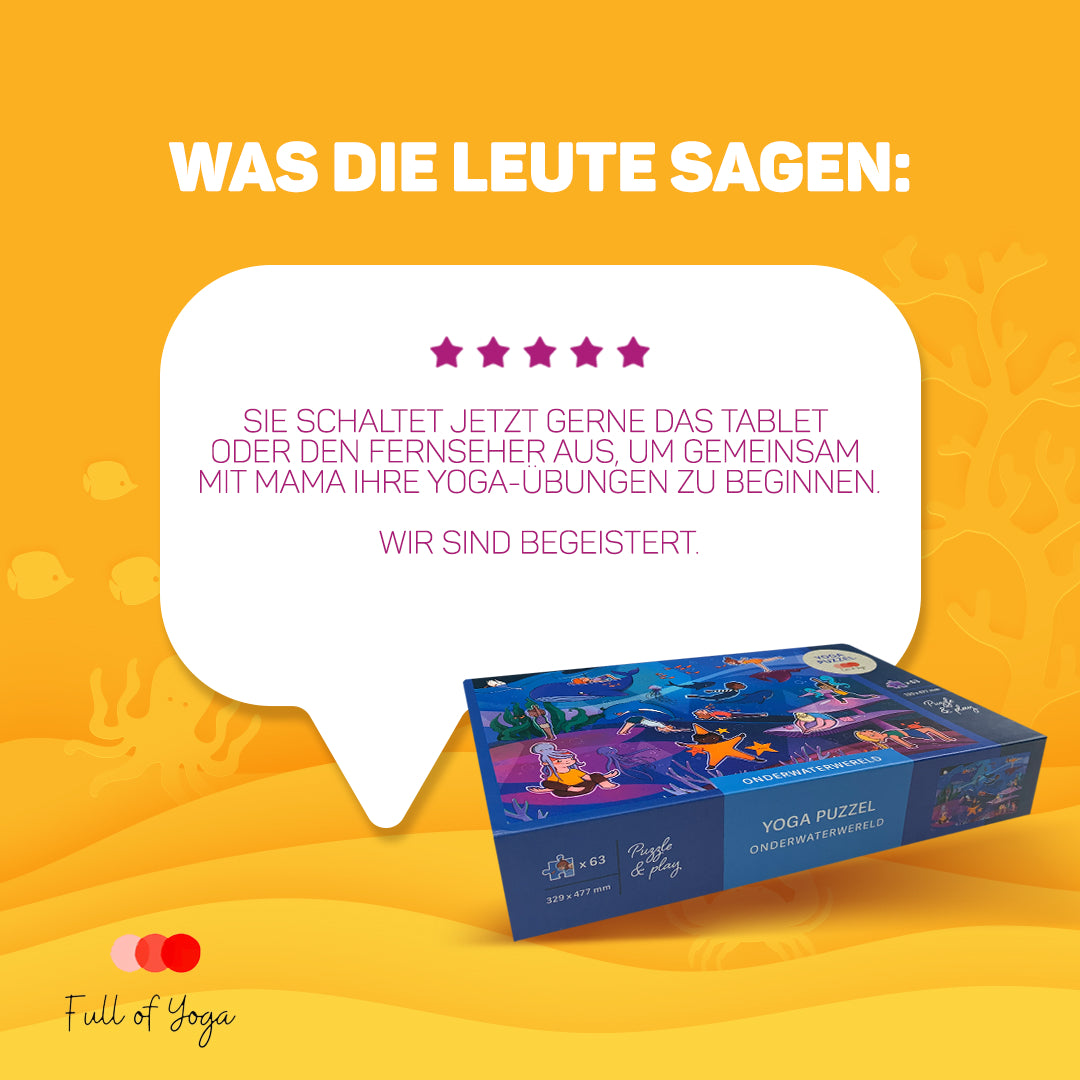 Yoga Puzzel – Duik in de Onderwaterwereld