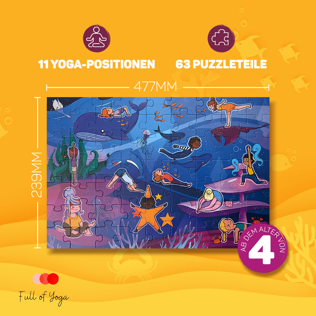 Puzzle d'aventure de yoga